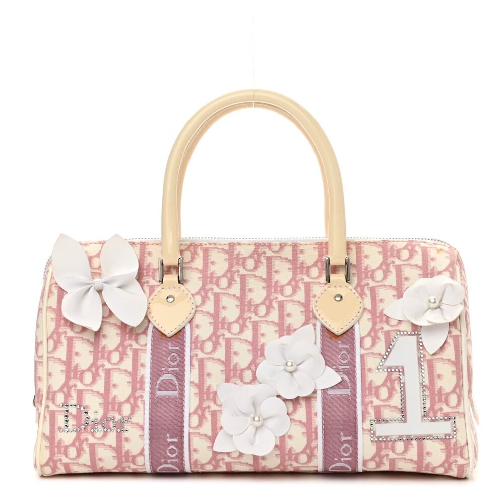 Christian Dior vintage Y2K Trotter Pink pink monogram bag - Picture 10 of 16